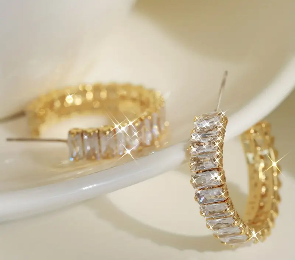 Signature Posh Hoop Earrings