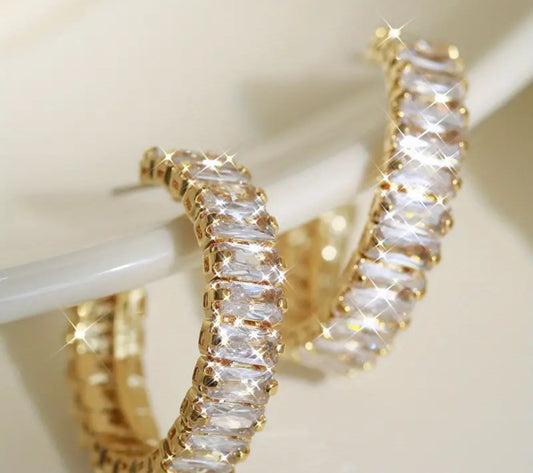 Signature Posh Hoop Earrings