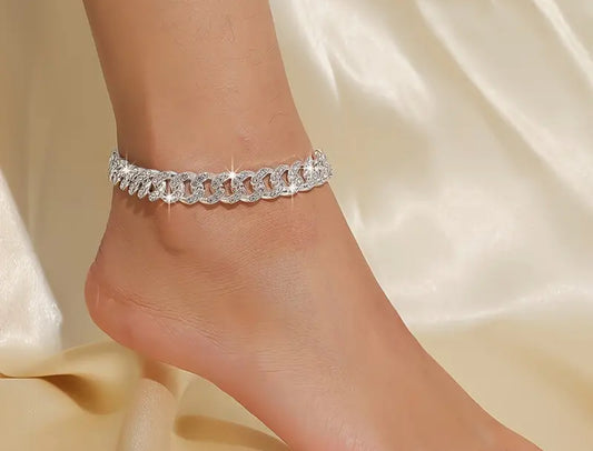 Iced Out Anklet