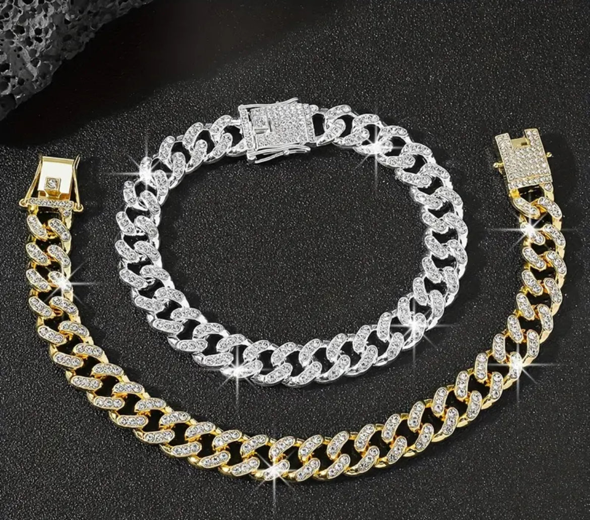 Iced Out Anklet