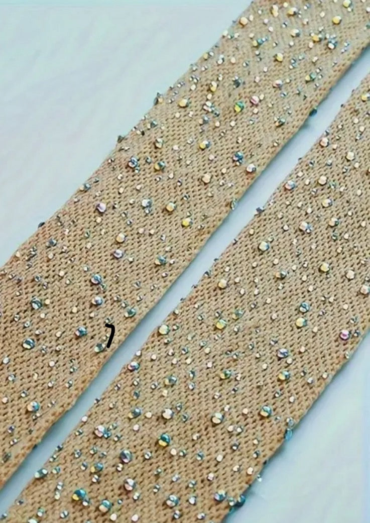Rhinestone Tights